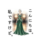50代60代70代女性のオシャレスタンプ（個別スタンプ：39）