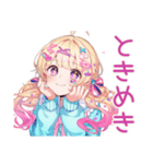 パステル女子のかわいいスタンプ2（個別スタンプ：6）