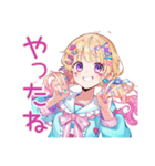 パステル女子のかわいいスタンプ2（個別スタンプ：11）