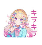 パステル女子のかわいいスタンプ2（個別スタンプ：21）