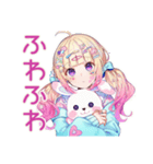 パステル女子のかわいいスタンプ2（個別スタンプ：22）