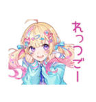 パステル女子のかわいいスタンプ2（個別スタンプ：25）