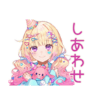 パステル女子のかわいいスタンプ2（個別スタンプ：30）