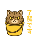 ツン顔マヌルねこ（個別スタンプ：20）