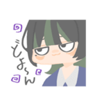 クロさんスタンプ5（個別スタンプ：3）