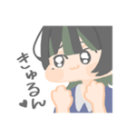 クロさんスタンプ5（個別スタンプ：9）