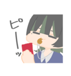 クロさんスタンプ5（個別スタンプ：12）