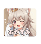 みなみちゃんバリューセット③（個別スタンプ：8）