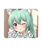 みなみちゃんバリューセット③（個別スタンプ：27）