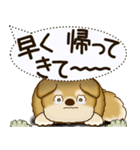 柴犬 2025 「犬の気持ち」（個別スタンプ：15）