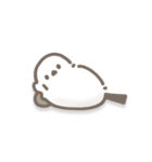 まんまるシマちゃん♪文字なし（個別スタンプ：9）