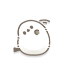 まんまるシマちゃん♪文字なし（個別スタンプ：11）