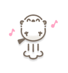 まんまるシマちゃん♪文字なし（個別スタンプ：16）