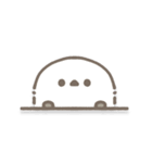 まんまるシマちゃん♪文字なし（個別スタンプ：23）