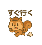 スポりすの毎日スタンプ（個別スタンプ：9）