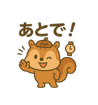 スポりすの毎日スタンプ（個別スタンプ：14）