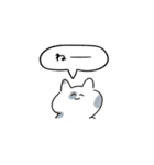ゆるいおはなしねこ -日常-（個別スタンプ：4）