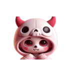 ピンクの死神はかわいいけど致命的（個別スタンプ：5）
