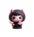 ピンクの死神はかわいいけど致命的（個別スタンプ：6）