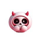 ピンクの死神はかわいいけど致命的（個別スタンプ：7）