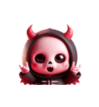 ピンクの死神はかわいいけど致命的（個別スタンプ：9）