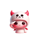 ピンクの死神はかわいいけど致命的（個別スタンプ：13）