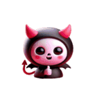 ピンクの死神はかわいいけど致命的（個別スタンプ：17）