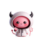 ピンクの死神はかわいいけど致命的（個別スタンプ：20）