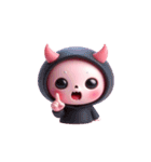ピンクの死神はかわいいけど致命的（個別スタンプ：24）