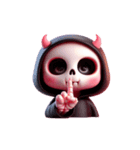 ピンクの死神はかわいいけど致命的（個別スタンプ：25）
