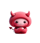 ピンクの死神はかわいいけど致命的（個別スタンプ：31）