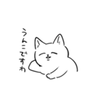 明るい猫4（敬語）（個別スタンプ：15）