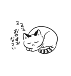 明るい猫4（敬語）（個別スタンプ：40）