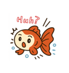 ゆるかわ金魚 癒しスタンプ 英語ver.2（個別スタンプ：29）