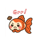 ゆるかわ金魚 癒しスタンプ 英語ver.2（個別スタンプ：31）