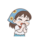 かわいいお花の日 (NT)（個別スタンプ：4）