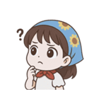 かわいいお花の日 (NT)（個別スタンプ：19）