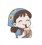 かわいいお花の日 (NT)（個別スタンプ：22）