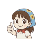かわいいお花の日 (NT)（個別スタンプ：38）