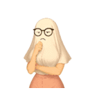 超変な彼女-改版編（個別スタンプ：2）