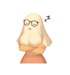 超変な彼女-改版編（個別スタンプ：3）