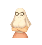 超変な彼女-改版編（個別スタンプ：5）