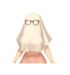 超変な彼女-改版編（個別スタンプ：7）