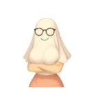 超変な彼女-改版編（個別スタンプ：8）