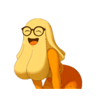 超変な彼女-改版編（個別スタンプ：19）