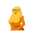 超変な彼女-改版編（個別スタンプ：23）