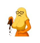 超変な彼女-改版編（個別スタンプ：24）