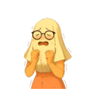 超変な彼女-改版編（個別スタンプ：25）