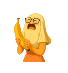 超変な彼女-改版編（個別スタンプ：27）