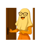 超変な彼女-改版編（個別スタンプ：31）